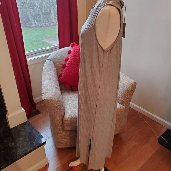 NWT A New Day. Light Gray Maxi Dress Size Large - Picture 5 of 11
